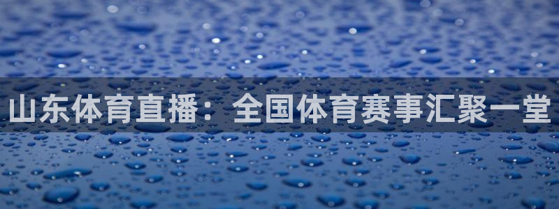 山东体育直播：全国体育赛事汇聚一堂